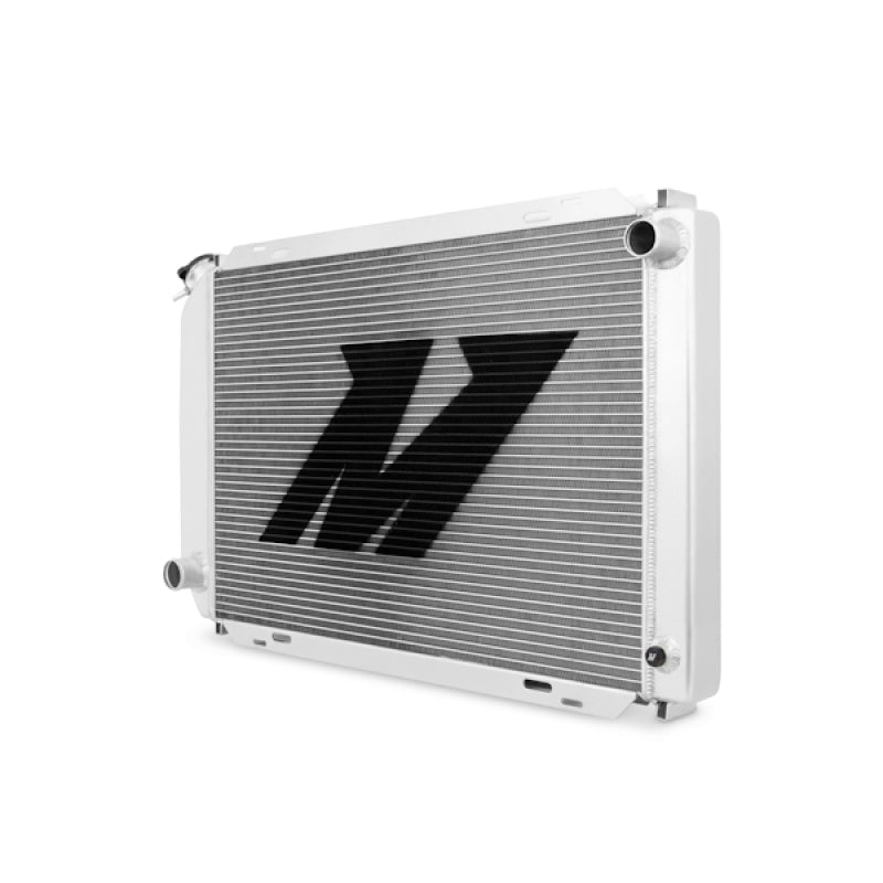 Mishimoto 79 - 93 Ford Mustang Dual Pass Manual Aluminum Radiator - Improved Cooling Efficiency | misMMRAD - MUS - 79DP - JDMuscleSPK15937
