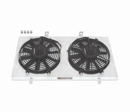 Mishimoto [83-87 Corolla] Aluminum Fan Shroud Kit - Black - JDMuscleRadiator Fan ShroudsmisMMFS-AE86-83
