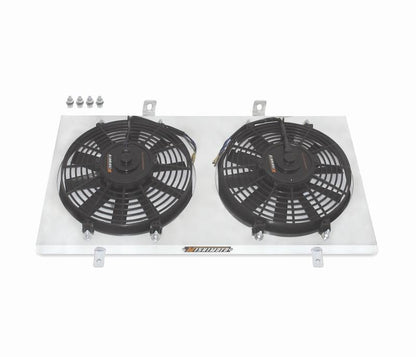 Mishimoto [83-87 Corolla] Aluminum Fan Shroud Kit - Black - JDMuscleRadiator Fan ShroudsmisMMFS-AE86-83