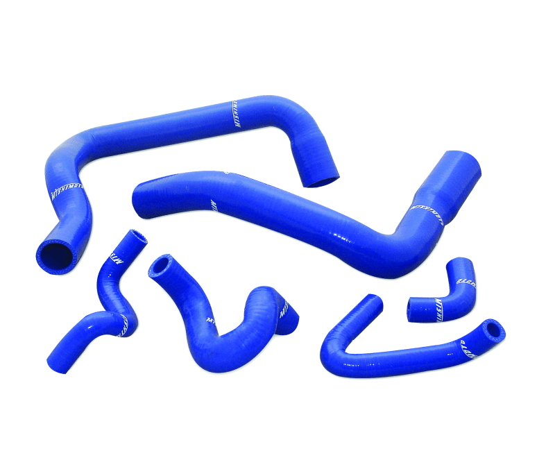 Mishimoto 86 - 93 Ford Mustang Blue Silicone Hose Kit - JDMuscleShop the look 2misMMHOSE-MUS-86BL