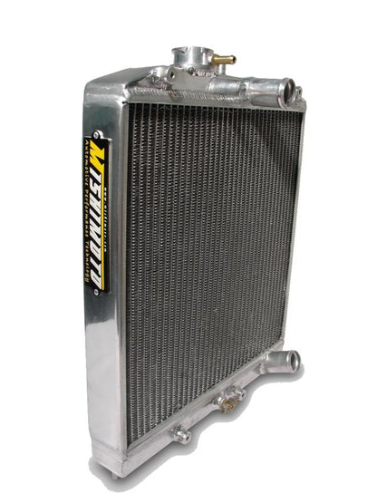 Mishimoto [96-00 Civic] K-Series Swap Aluminum Radiator - Natural Finish - JDMuscleRadiatorsmisMMRAD-K20-EK