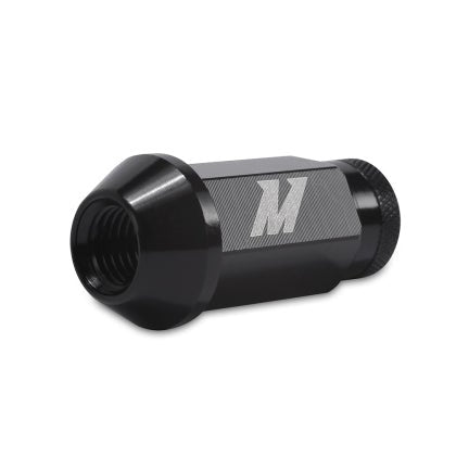 Mishimoto Aluminum Locking Lug Nuts M12x1.25 20pc Set Black | MMLG - 125 - 20LBK - JDMuscleLug NutsmisMMLG-125-20LBK