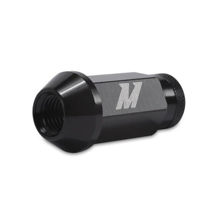 Mishimoto Aluminum Locking Lug Nuts M12x1.25 20pc Set Black | MMLG - 125 - 20LBK - JDMuscleLug NutsmisMMLG-125-20LBK