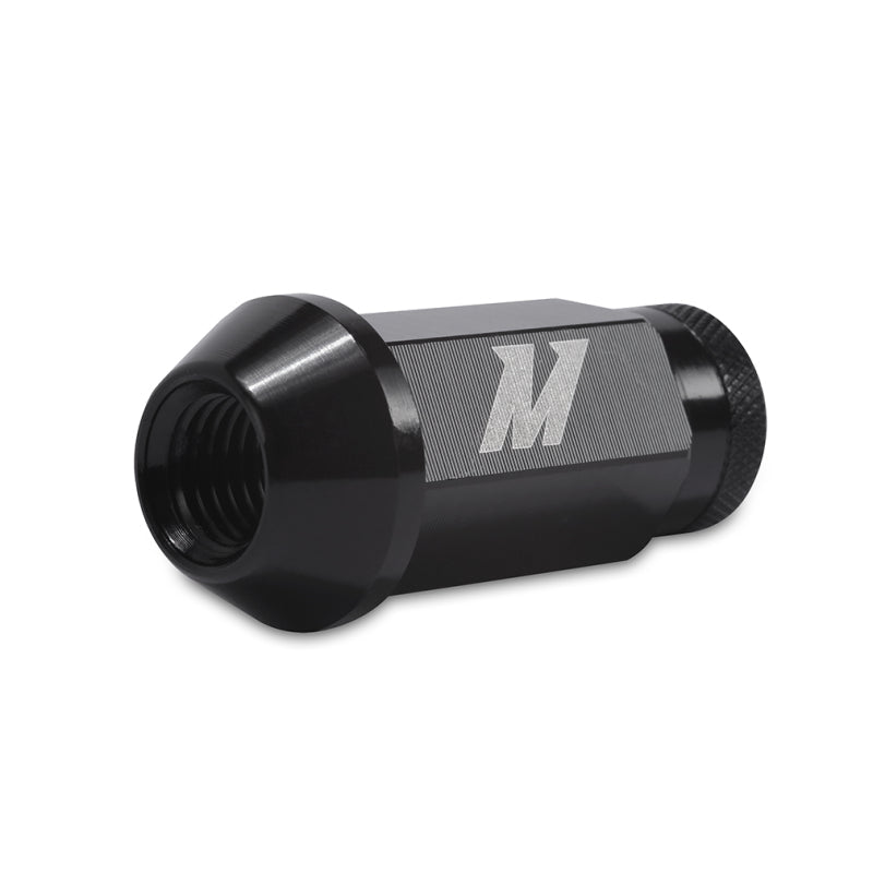 Mishimoto Aluminum Locking Lug Nuts M12x1.5 20pc Set Black - JDMuscleSPKmisMMLG-15-20LBK