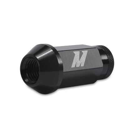 Mishimoto Aluminum Locking Lug Nuts M12x1.5 20pc Set Black - JDMuscleSPKmisMMLG-15-20LBK