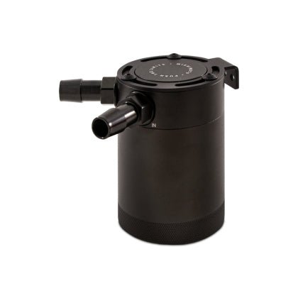 Mishimoto Compact Baffled Oil Catch Can - 2 - Port | MMBCC - CBTWO - BK - JDMuscleCatch CansmisMMBCC-CBTWO-BK