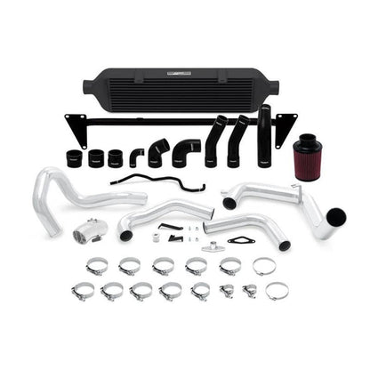 Mishimoto 15-21 STI Front Mount Intercooler Black w/ Intake | MMINT-STI-15AIBK