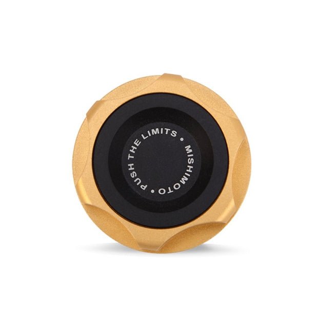 Mishimoto Limited Edition Oil Cap Gold Most Subaru Models | MMOFC - SUB - GD - JDMuscleOil CapsMMOFC-SUB-GD