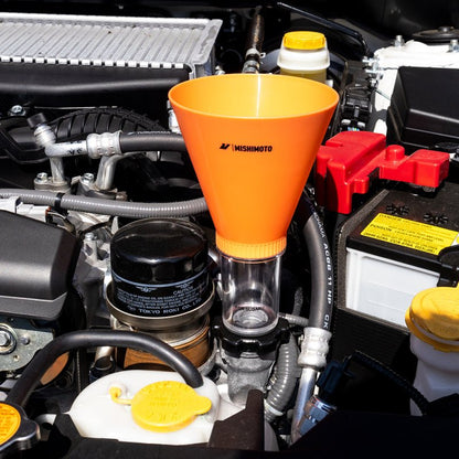 Mishimoto Screw - On Oil Funnel Kit for Subaru Vehicles – No - Spill Design with Extended Adapter | misMMTL - SOOF - SUB - JDMuscleSPK827926
