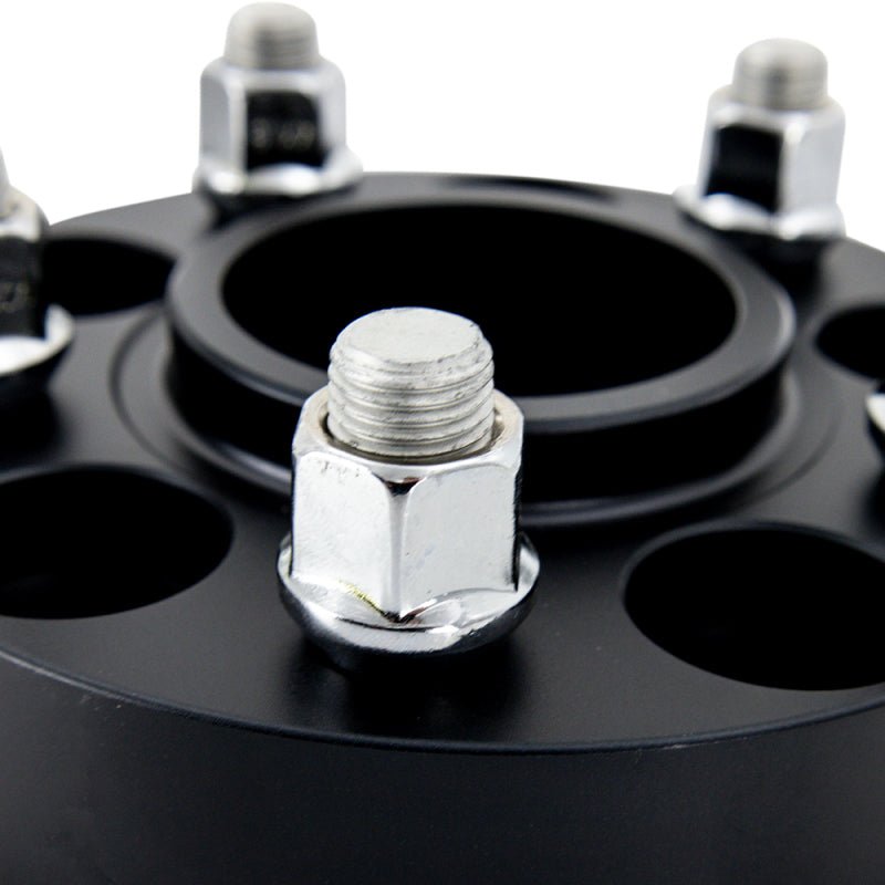 Mishimoto Wheel Spacers - 5x114.3 - 60.1 - 15 - M12 - Black - JDMuscleSPK612373