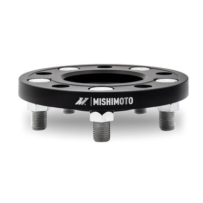 Mishimoto Wheel Spacers - 5x114.3 - 60.1 - 15 - M12 - Black - JDMuscleSPK612373