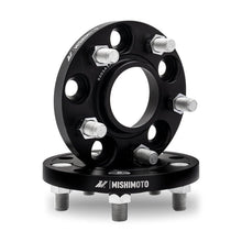 Mishimoto Wheel Spacers - 5x114.3 - 60.1 - 20 - M12 - Black - JDMuscleSPK612374