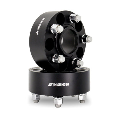 Mishimoto Wheel Spacers - 5x114.3 - 67.1 - 50 - M12 - Black - JDMuscleSPK612372