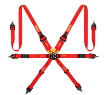 Momo Int. Camlock 6pt Clip In Restraint - Red - JDMuscleSPKmomMO1255120001