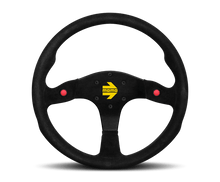 Momo MOD80 Steering Wheel 350 mm - Black Suede/Black Spokes - JDMuscleSPKmomR1980/35S