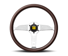 Momo Super Grand Prix Steering Wheel 350 mm - Mahogany Wood/Pol Spokes - JDMuscleSPKmomGRA35WD0P