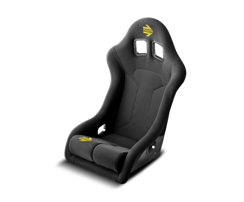 Momo Supercup Seats (FIA 8855 - 1999) - Black Hardshell - JDMuscleSPKmom1071BLK