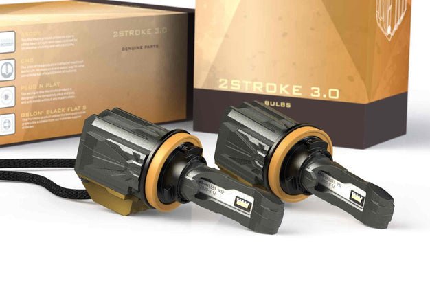 Morimoto 02 - 21 WRX/STI / Forester / Legacy / Impreza / Crosstrek 2Stroke 3.0 LED 9005 High Beam Headlight Bulb | MM - LED1517 | SOLD IN SINGLES - JDMuscleHeadlightsMM-LED1517