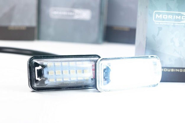 Morimoto [08-25 WRX, 08-21 STI, 13-21 BRZ, 13-21 Crosstrek, 10-22 Legacy] XB LED Plug and Play License Plate Lights | LF72301 - JDMuscleLED Lighting KitMM-LF72301
