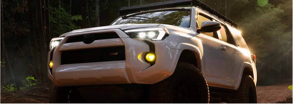 MORIMOTO 14 - 22 TOYOTA 4RUNNER XB EVO HYBRID HEADLIGHTS | LF2 - 531Y - JDMuscleHeadlightsLF2-531Y