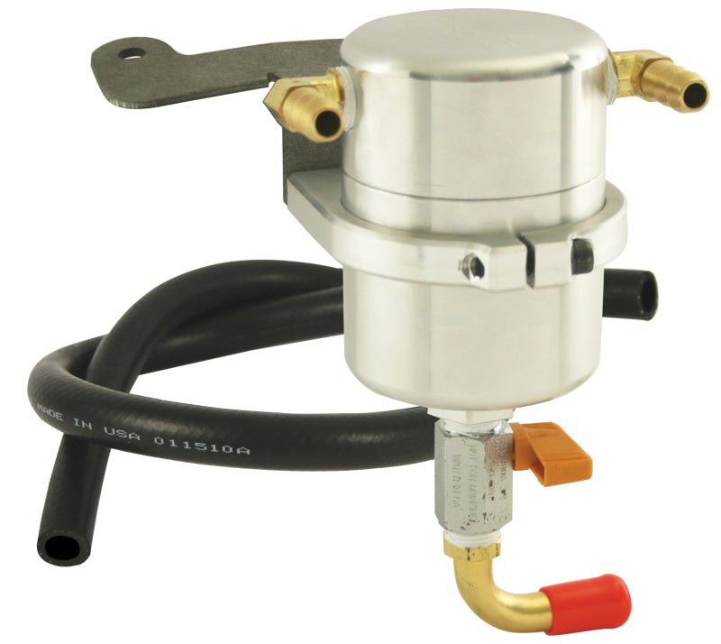 Moroso 05 - 10 Ford Mustang GT Air and Oil Separator Catch Can in Billet Aluminum | mor85477 - JDMuscleSPK406658