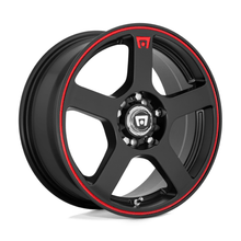 MR116 18X8 5X100/4.5 M - BLK/RED +35MM - JDMuscleSPKMR11688031735