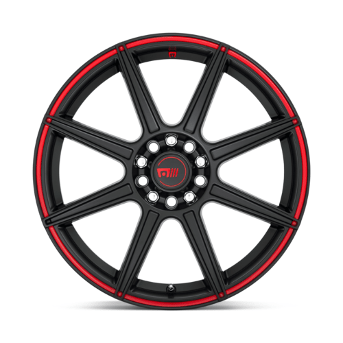 MR142 15X6.5 5X100/4.5 S - BLK RED 40MM - JDMuscleSPKMR14256531940