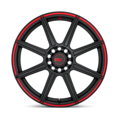 MR142 15X6.5 5X100/4.5 S - BLK RED 40MM - JDMuscleSPKMR14256531940