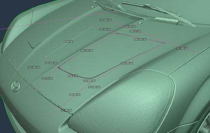 Epsilon+ [00-05 MR2 Spyder ZZW30] Hood Vents