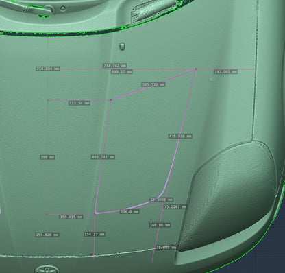 Epsilon+ [00-05 MR2 Spyder ZZW30] Hood Vents
