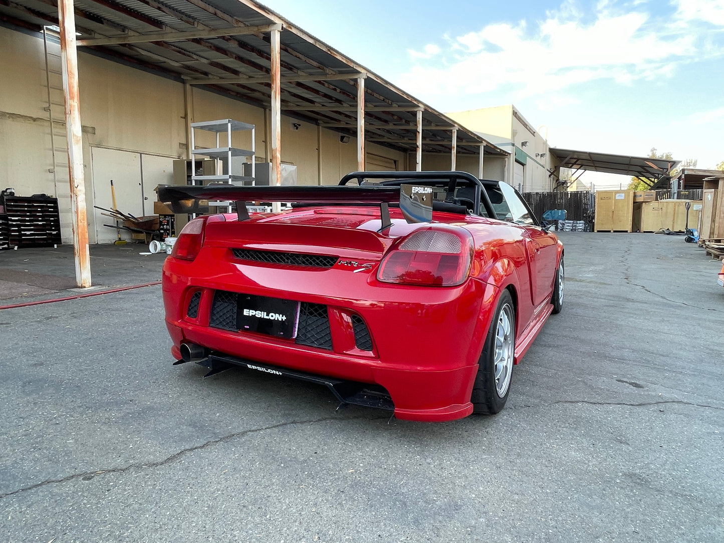 Epsilon+ [00-05 MR2 Spyder ZZW30] Rear Duckbill