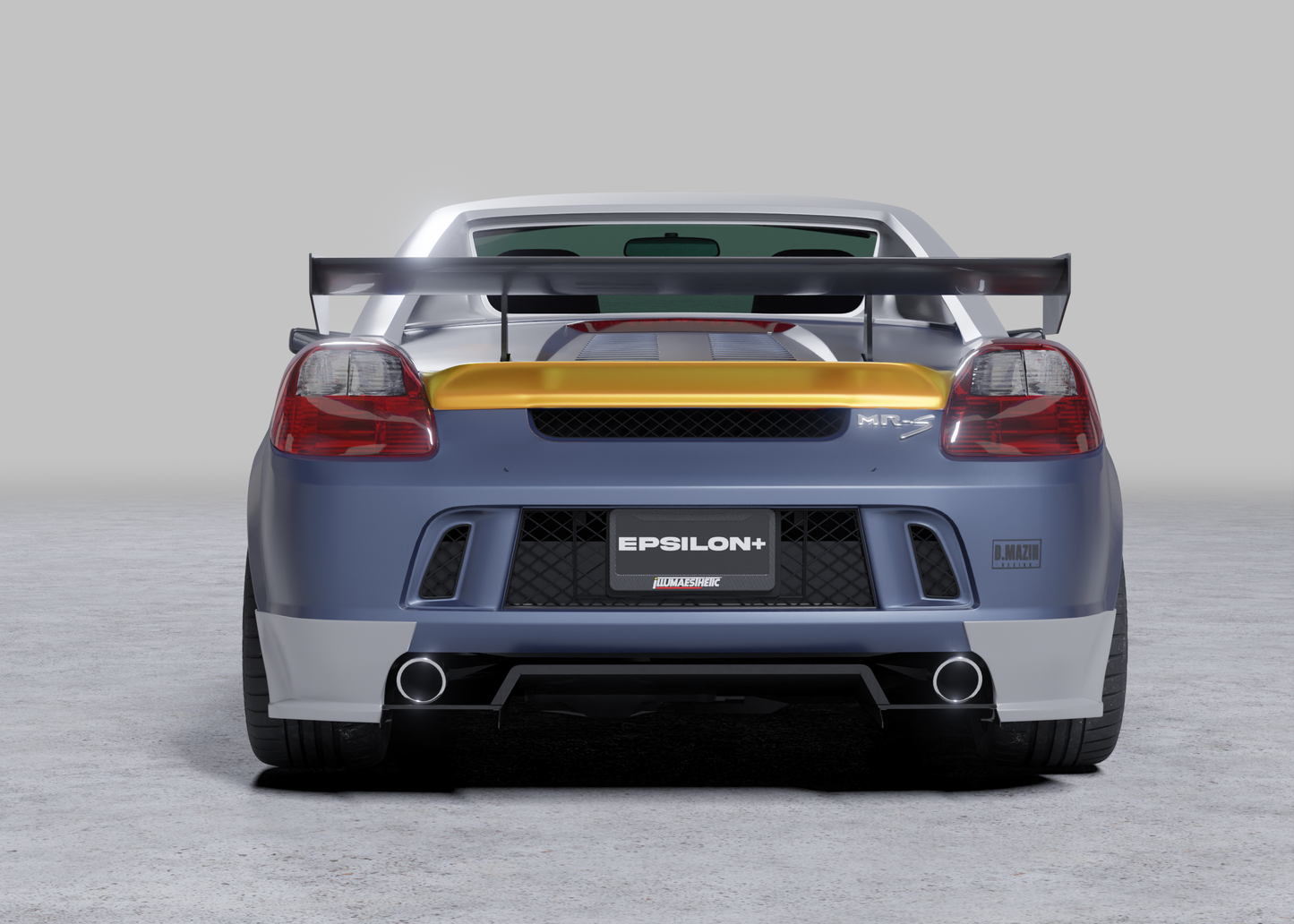 Epsilon+ [00-05 MR2 Spyder ZZW30] Rear Duckbill