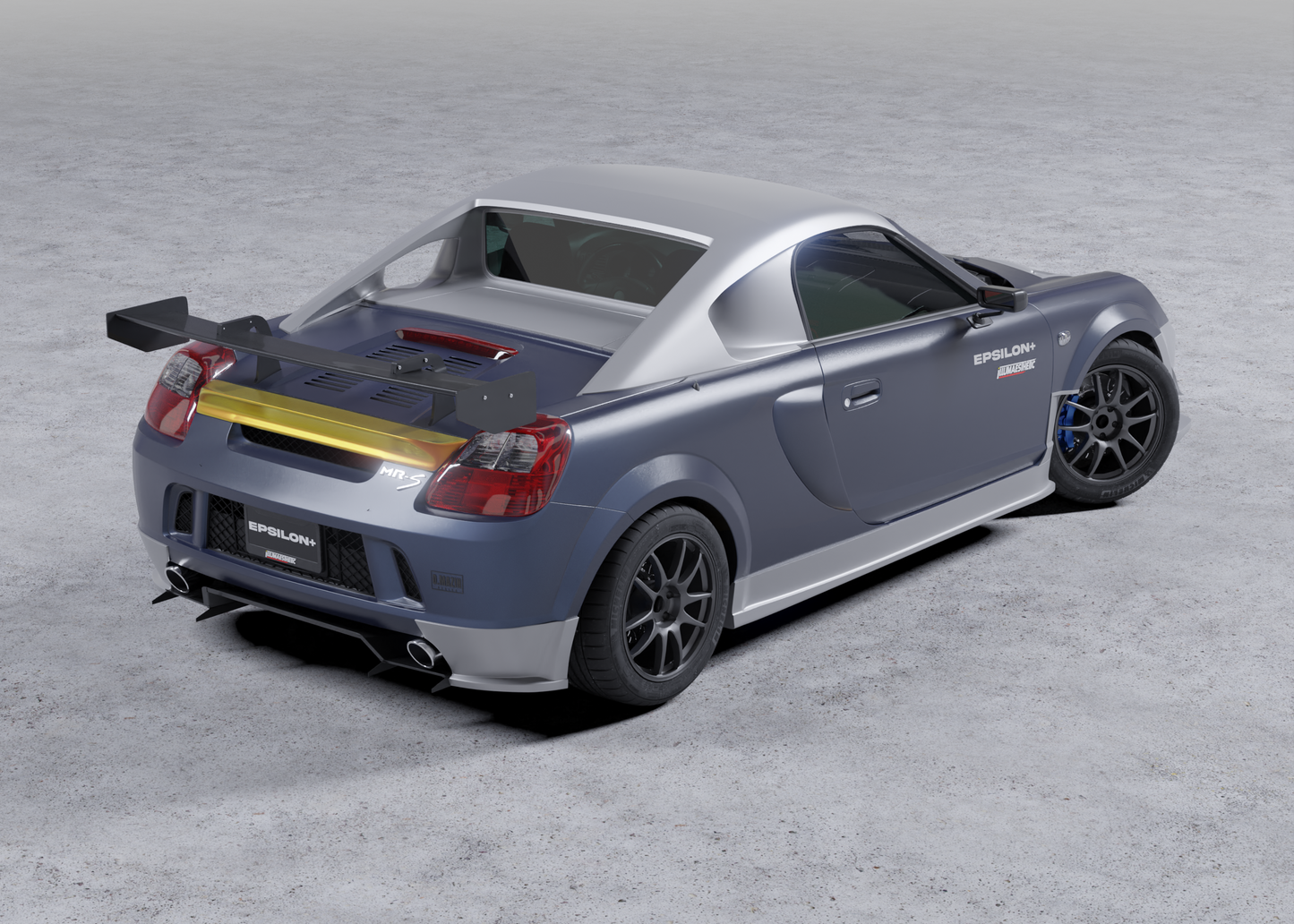 Epsilon+ [00-05 MR2 Spyder ZZW30] Rear Duckbill