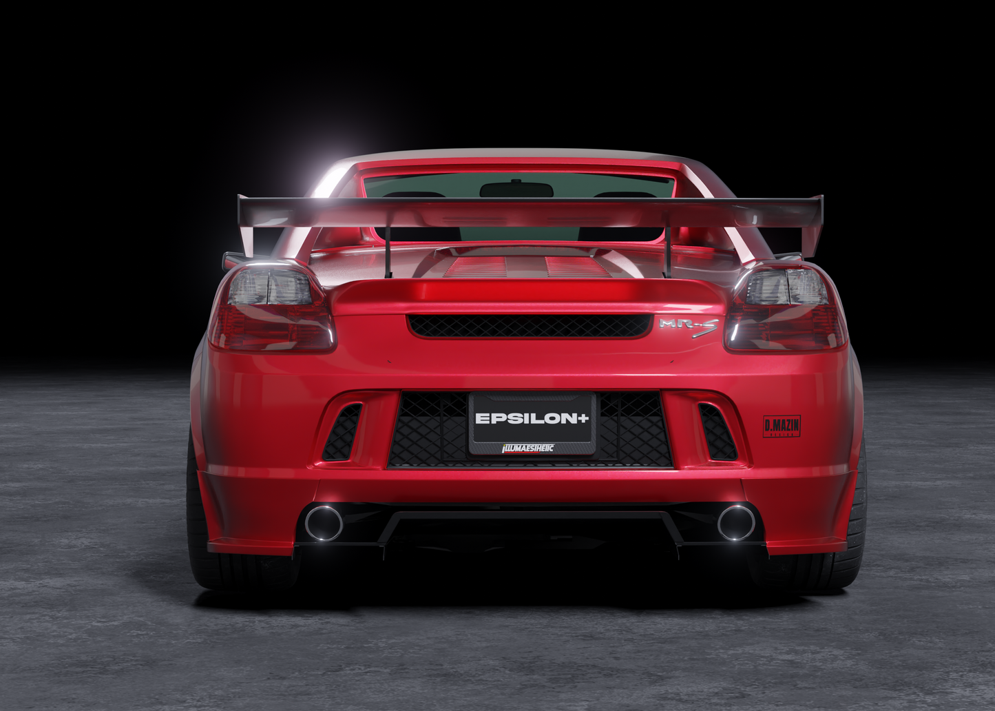 Epsilon+ [00-05 MR2 Spyder ZZW30] Diffuser V1+