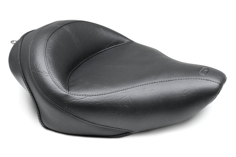 Mustang 04 - 21 Harley Sportster 3.3 GAL Wide Touring Solo Seat - Black - JDMuscleShop the look 2mmp76148