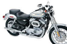 Mustang 04 - 21 Harley Sportster 4.5 Wide Touring Solo Seat w/Driver Backrest - Black - JDMuscleShop the look 2mmp79429