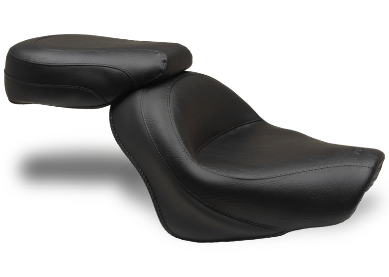Mustang 07 - 15 Honda VT750C2 Spirit,10 - 20 Phantom Wide Touring 2PC Seat - Black - JDMuscleShop the look 2mmp76161