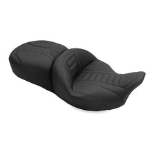 Mustang 08 - 21 Harley Electra Glide, Rd Glide, Rd King, Str Glide Touring 1PC Seat Deluxe - Black - JDMuscleShop the look 2mmp79006
