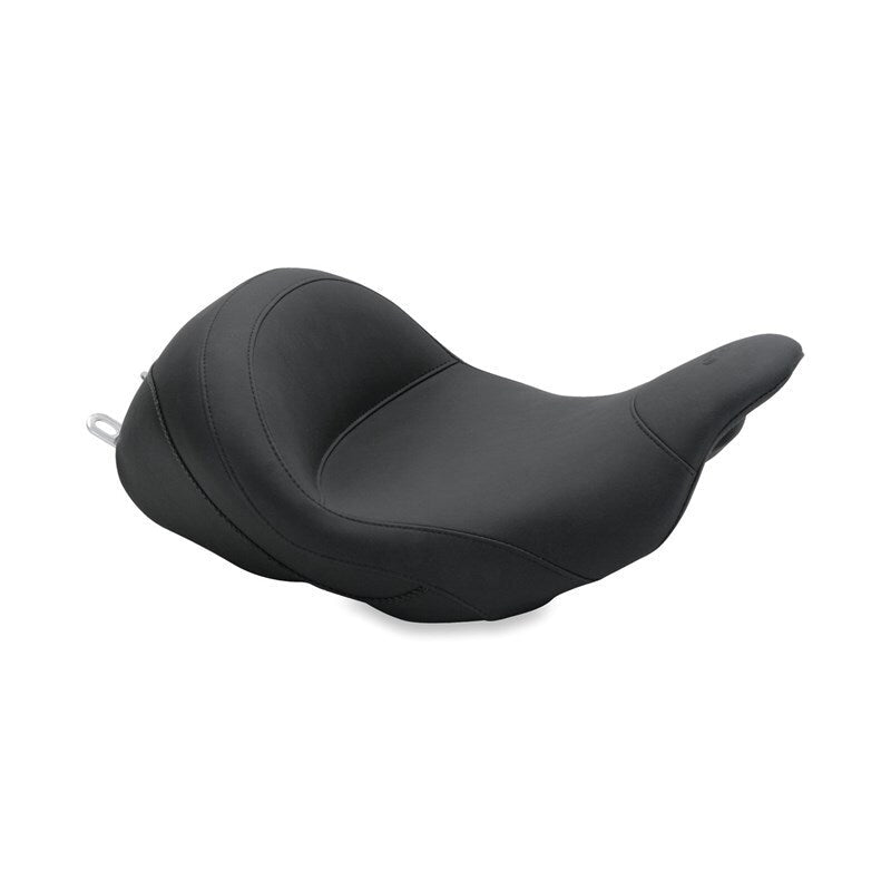 Mustang 08 - 21 Harley Electra Glide Std, Rd Glide, Rd King, Str Glide Lowdown Solo Seat - Black - JDMuscleShop the look 2mmp76078