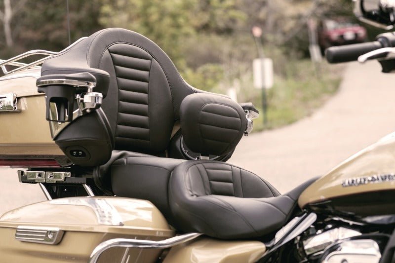 Mustang 08 - 21 Harley Electra Glide Std, Rd Glide ,Rd King ,Str Glide Super Touring Arm Wrap - Black - JDMuscleShop the look 2mmp79014