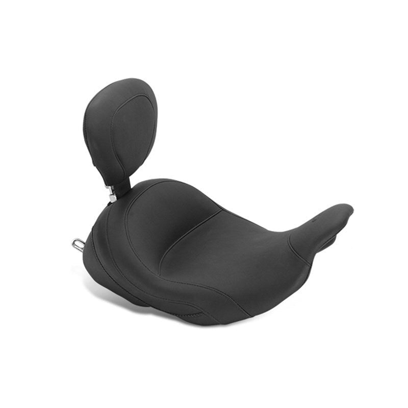 Mustang 08 - 21 Harley Electra Glide Std,Rd Glide,Rd King,Str Glide Lowdow Touring Solo Seat - Black - JDMuscleShop the look 2mmp79910