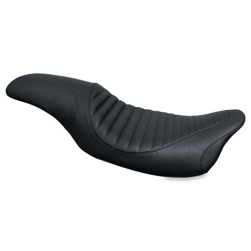 Mustang 08 - 21 Harley Electra Glide,Rd Glide,Rd King,Str Glide Tripper Fastback 1PC Seat - Black - JDMuscleShop the look 2mmp76712