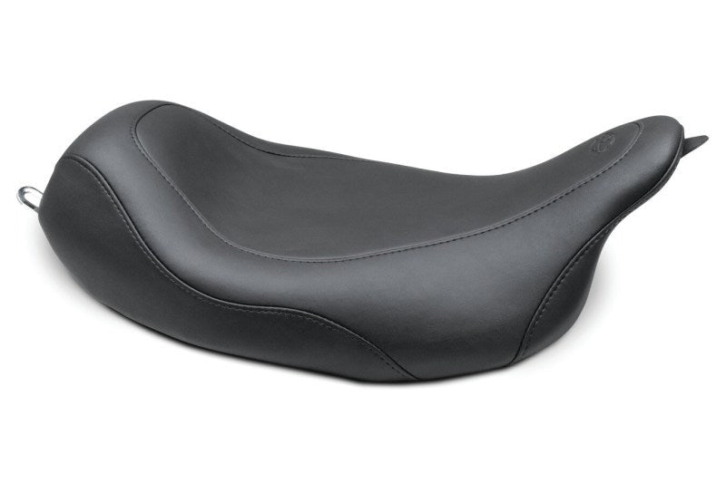 Mustang 08 - 21 Harley Electra Glide,Rd Glide,Rd King,Str Glide Wide Tripper Solo Seat - Black - JDMuscleShop the look 2mmp76692