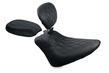 Mustang 11 - 13 Harley Blackline, 12 - 17 Slim/Slim S Wide Tripper Passenger Seat Diamond Stitch - Blac - JDMuscleShop the look 2mmp76763