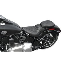Mustang 11 - 13 Harley Blackline, 12 - 17 Slim,Slim S Wide Tripper Solo Seat Diamond Stitch - Black - JDMuscleShop the look 2mmp76762