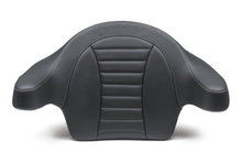 Mustang 14 - 21 HD FL Touring Extended Arm Wrap - Around Backrest Deluxe - Black w/Grey Stitching - JDMuscleShop the look 2mmp79014GM