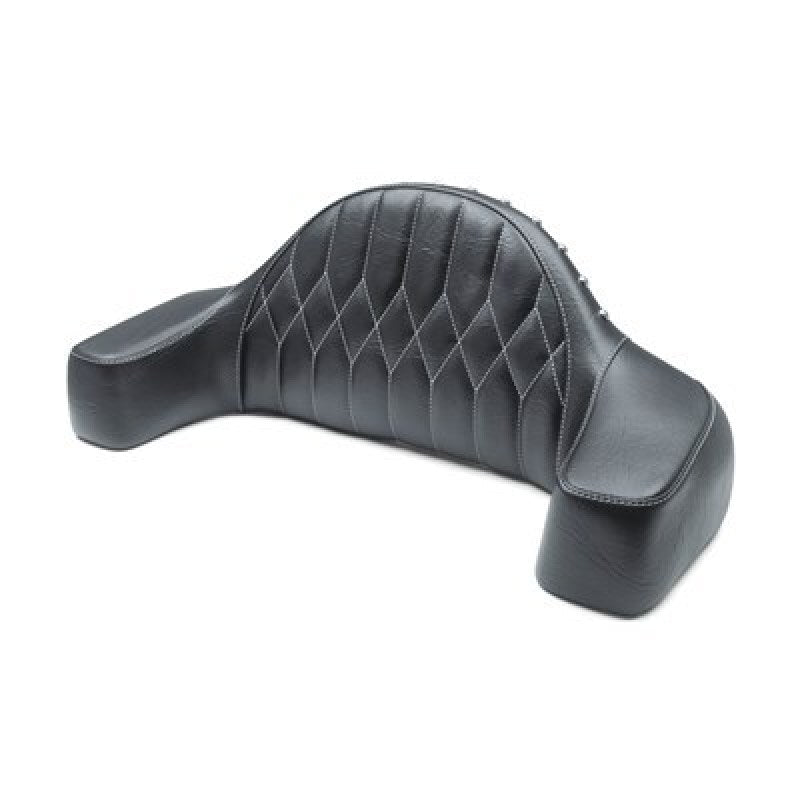 Mustang 14 - 21 Indian Chieftain,Chief,Dk Horse,Roadmaster,Vint Pass Backrest w/Diam Stitch - Black - JDMuscleShop the look 2mmp76022WT