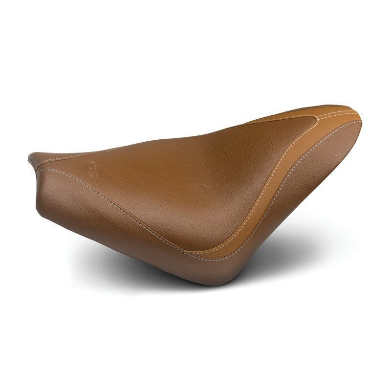 Mustang 15 - 21 Indian Scout Runaround Solo Seat - Brown - JDMuscleShop the look 2mmp75369MV