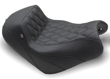 Mustang 15 - 23 Kawasaki Vulcan S Solo Seat Diamond Stitch - Black - JDMuscleShop the look 2mmp76430