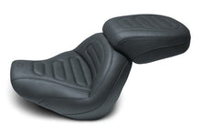 Mustang 18 - 21 Harley Fat Bob Standard Touring Solo Seat Trapezoid - Black - JDMuscleShop the look 2mmp75887